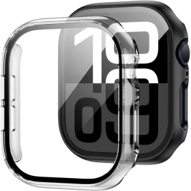   Tech-Protect Defense360 Edzett Üveg Tok Apple Watch 10 (46mm) – Átlátszó