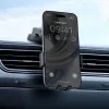 Mcdodo autós telefontartó (CM-7220) – szélvédőre vagy műszerfalra - 360°-os forgatás, 4,7–6,7 hüvelykes készülékekhez - Fekete