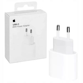 Apple hálózati töltő adapter, USB-C, 20W, 3A - fehér