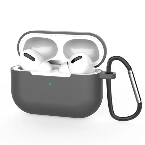 Techsuit - Szilikon tok AirPods Pro 3 - Szürke