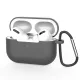 Techsuit - Szilikon tok AirPods Pro 3 - Szürke