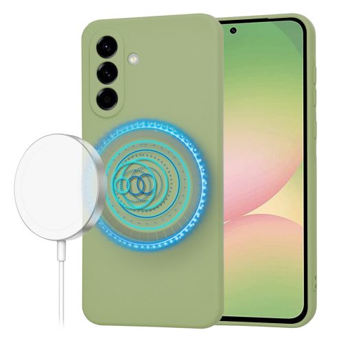 Techsuit - SoftFlex MagSafe Samsung Galaxy A36 / A56 5G - Matcha zöld