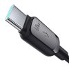 Joyroom Multi-Color 60W A14 USB-C / USB-C Kábel 1.2 m - Fekete