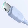 Joyroom Multi-Color 60W A14 USB-C / USB-C Kábel 1.2 m - Fekete