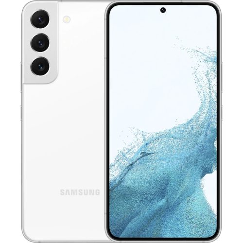 Samsung Galaxy S22 8/128GB White- Használt, Kiváló