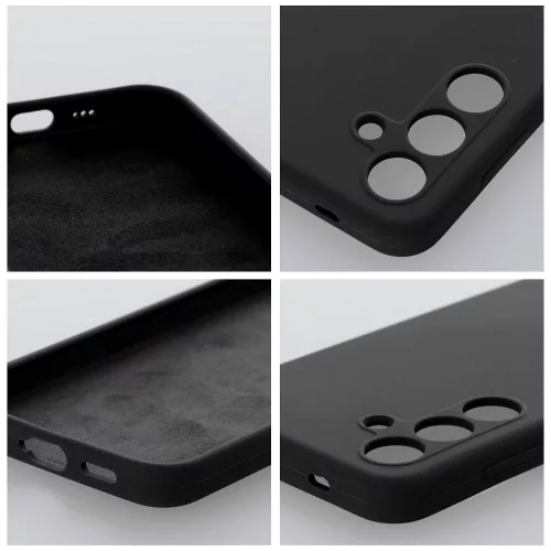 SILICONE 2mm vastag tok SAMSUNG S25 Ultra - fekete