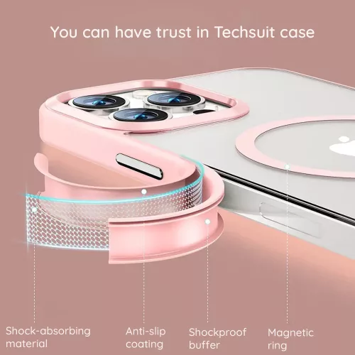 Techsuit - MagSafe Pro - Samsung Galaxy S26 Ultra - Lila
