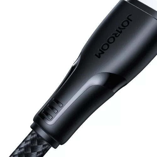 Joyroom Surpass Series A11 USB-A / Lightning 2.4A Kábel 1.2 m – Fekete