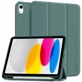   Tech-Protect iPad tok Pencil tartóval - Zöld - iPad 10.9" 2022