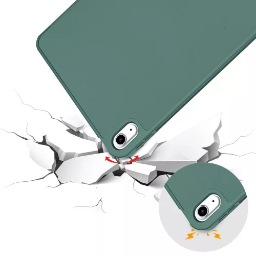 Tech-Protect iPad tok Pencil tartóval - Zöld - iPad 10.9" 2022