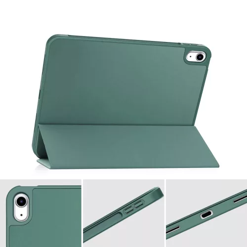 Tech-Protect iPad tok Pencil tartóval - Zöld - iPad 10.9" 2022