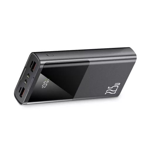 Tech-Protect Powerbank PB13 20000mAh 22.5W 2x USB-A / USB-C / Lightning-USB-C / USB-A kábel - szürke