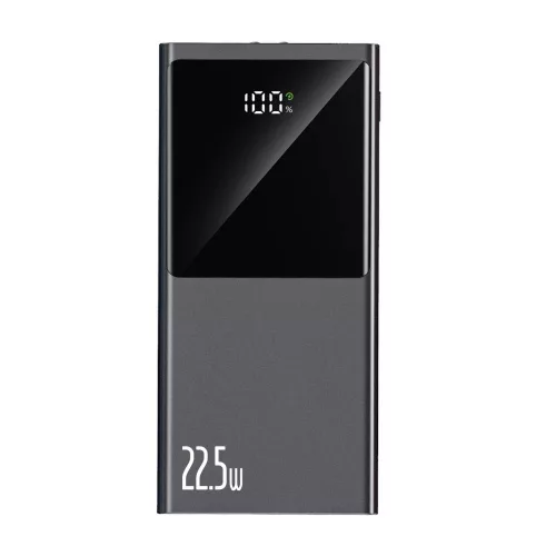 Tech-Protect Powerbank PB13 20000mAh 22.5W 2x USB-A / USB-C / Lightning-USB-C / USB-A kábel - szürke