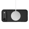 iPhone 17 Air, Mágneses Öko bőr telefontok kártyatartóval és állvánnyal - Matt fekete - Tech-Protect Wallet MagSafe