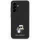 Karl Lagerfeld - Saffiano - Samsung Galaxy A36 / A56 5G - Karl & Choupette fém díszítéssel