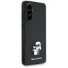 Karl Lagerfeld - Saffiano - Samsung Galaxy A36 / A56 5G - Karl & Choupette fém díszítéssel