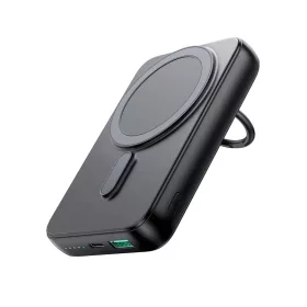   Vezeték nélküli powerbank 10000mAh Joyroom JR-W050 20W MagSafe gyűrűvel és állvánnyal – fekete