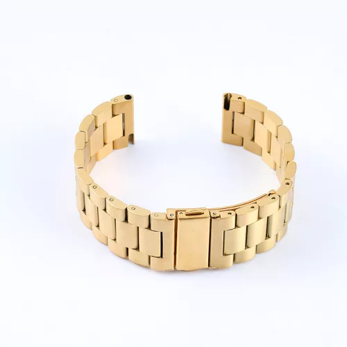 Techsuit Elegáns Fém szíj - Aranyszínű - Apple Watch 42/44/45/49 mm