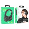 Borofone BO20 Bluetooth Fejhallgató - Fekete