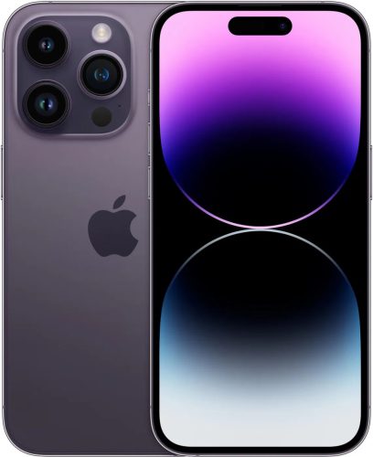 iPhone 14 Pro 128GB Deep purple - Használt, Megkimélt