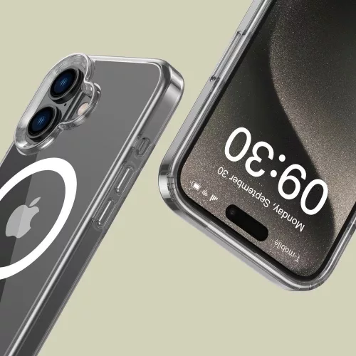Tech-Protect FlexAir Hybrid MagSafe Tok iPhone 16 - Átlátszó