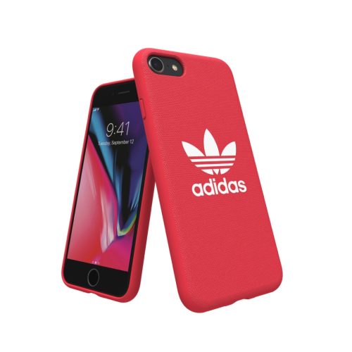 Adidas Logós Szilikon tok iPhone 7-8 - piros