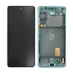   Gyári OEM LCD kijelző - Cloud Mint Green (Zöld) - Samsung Galaxy S20 FE 4G/5G 2020 - SM-G780/G781
