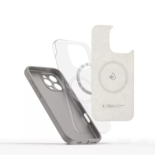 Tech-Protect Silicone MagSafe tok iPhone 16 Pro Max - Szürke