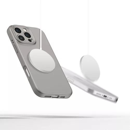 Tech-Protect Silicone MagSafe tok iPhone 16 Pro Max - Szürke