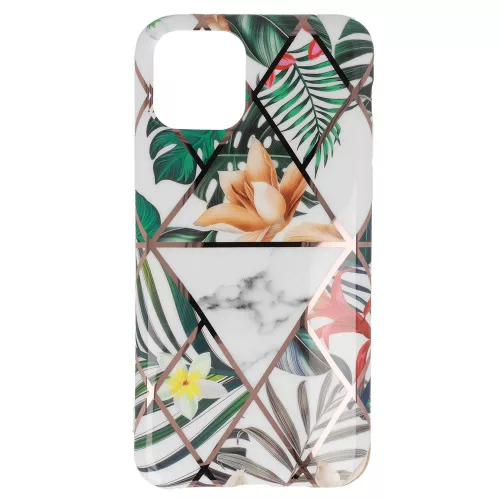 Virág mintás szilikon tok - iPhone 11