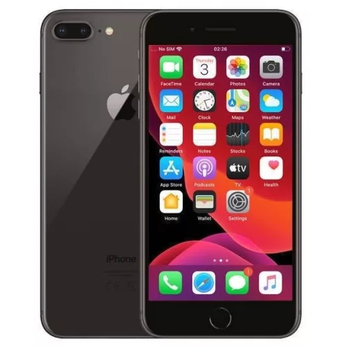 iPhone 8 Plus 64GB Black - Használt Független, Megkimélt - 6 Hónap Garancia