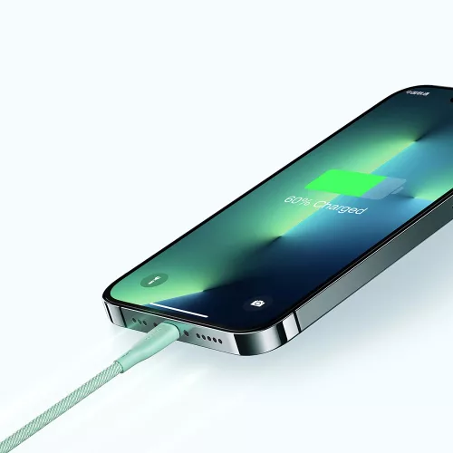 Joyroom Multi-Color S-A34 USB-A / USB-C Kábel 100W 1m - Rózsaszín
