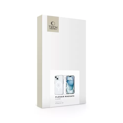 Tech-Protect FlexAir MagSafe Tok iPhone 15 - Átlátszó
