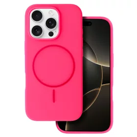 Magsafe Slim Szilikon tok iPhone 13 Pro - Pink