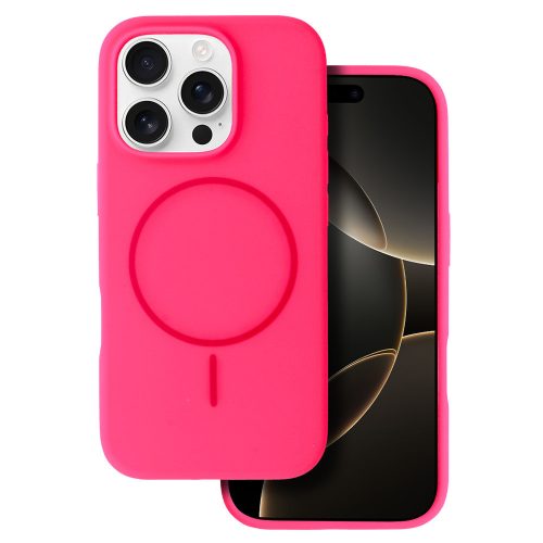 Magsafe Slim Szilikon tok iPhone 13 Pro - Pink