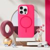 Magsafe Slim Szilikon tok iPhone 13 Pro - Pink