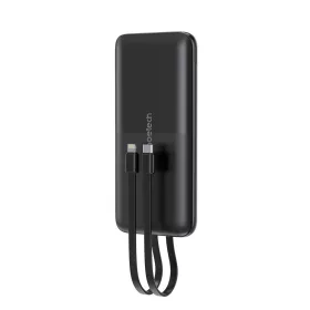   Choetech Powerbank B654 10000mAh 22.5W USB-A / USB-C / micro USB + beépített USB-C / Lightning cable - fekete