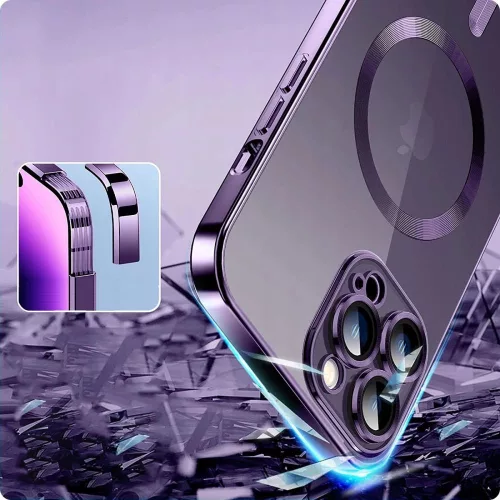 Tech-Protect MagShine arany MagSafe tok iPhone 13 / 14