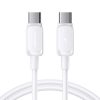 Joyroom Multi-Color 100W A14 USB-C / USB-C 3A Kábel 1.2 m - Fehér