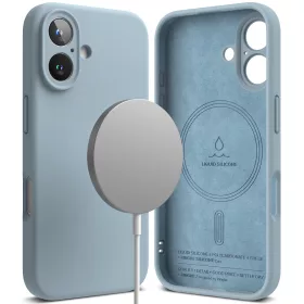 Ringke - Szilikon MagSafe tok iPhone 16 - Kék