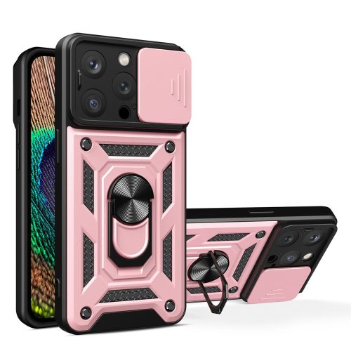 Ütésálló rózsaszín tok (iPhone 14 Pro Max)