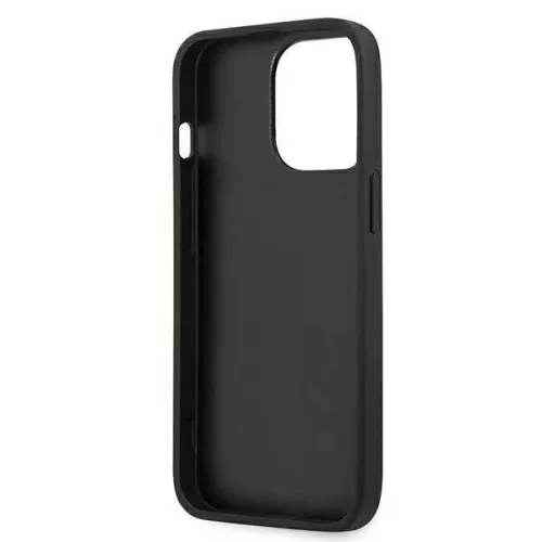 Karl Lagerfeld Saffiano fekete tok (iPhone 13 Mini)