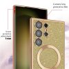 Techsuit - Luxury Glitter MagSafe - Samsung Galaxy A55 5G - Piros
