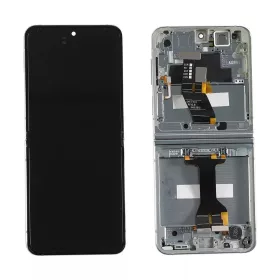   Gyári OEM LCD belső kijelző - Grafit szürke - Samsung Galaxy Z Flip 5 5G 2023 - SM-F731