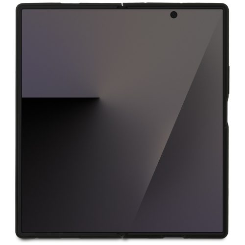 Samsung Galaxy Z Fold 7, Guess Kemény tok ECO bőrből, 4G Big Logo-val - Fekete