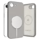 Tech-Protect Silicone MagSafe tok iPhone 16e - Szürke