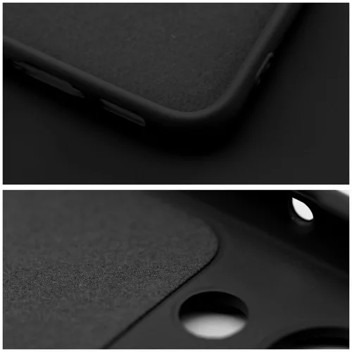 SILICONE Soft-Touch tok SAMSUNG S25 Plus - Fekete