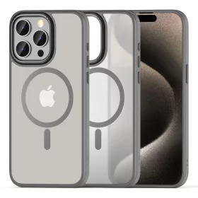   Tech-Protect MagMat 2 MagSafe tok iPhone 15 Pro Max - Matt Szürke