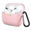 Techsuit - Szilikon tok - AirPods Pro 1 / 2 - Pink