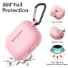 Techsuit - Szilikon tok - AirPods Pro 1 / 2 - Pink